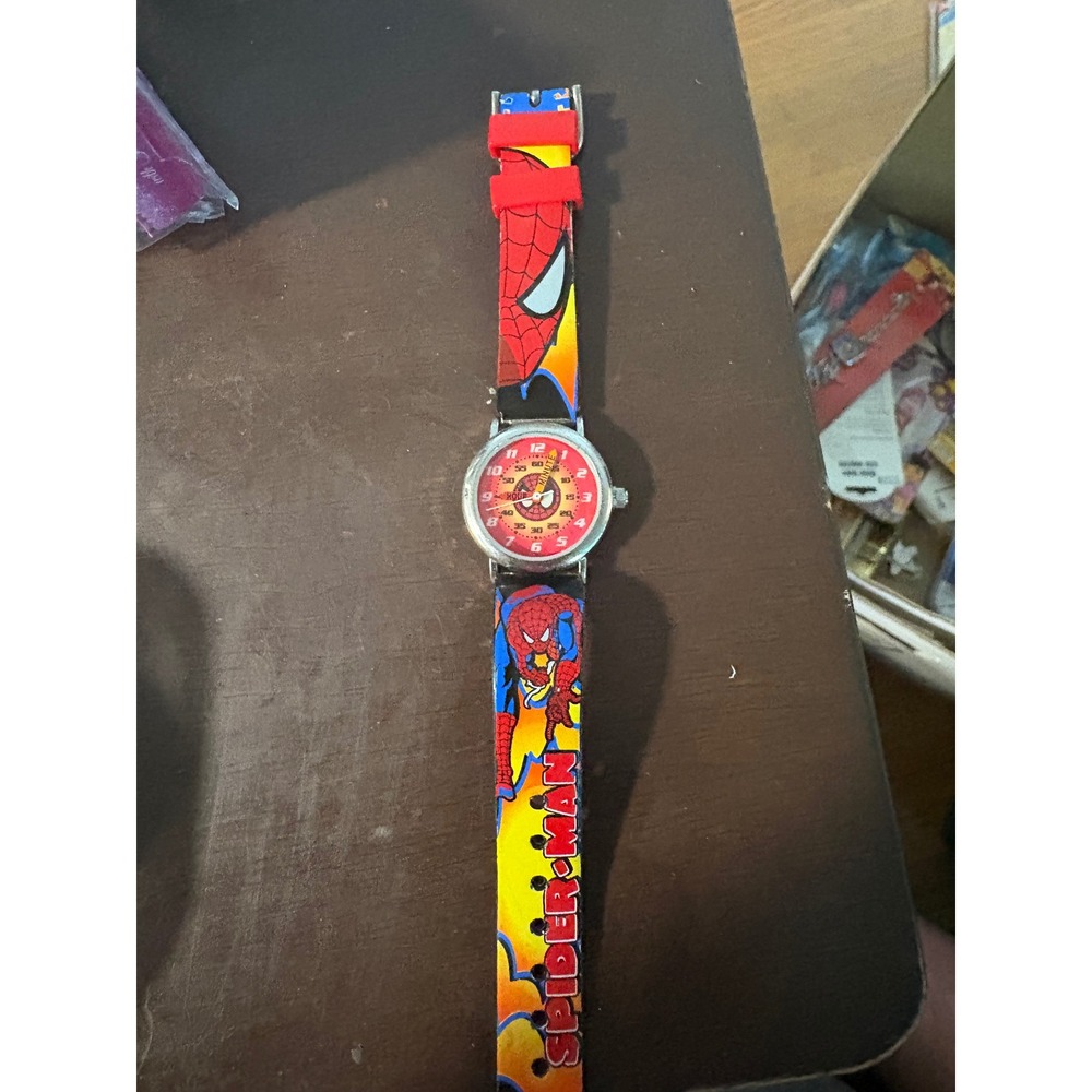 Marvel Spider-Man Kids Watch Red Yellow SPM082K Japan Movement 2010 MZB
